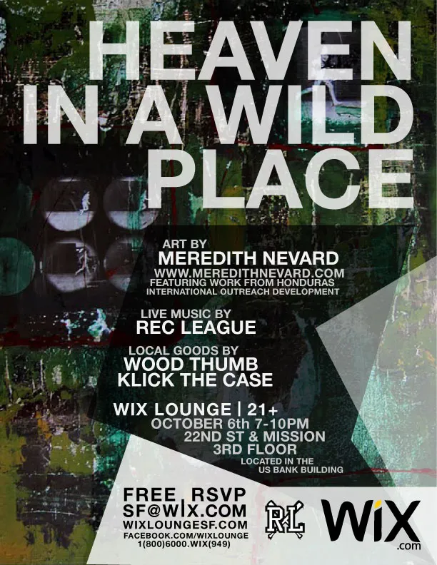 Flyer for Rec League @ The Wix Lounge