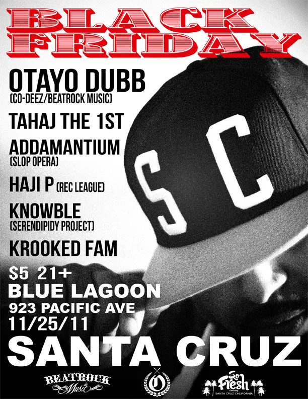 Flyer for Black Friday