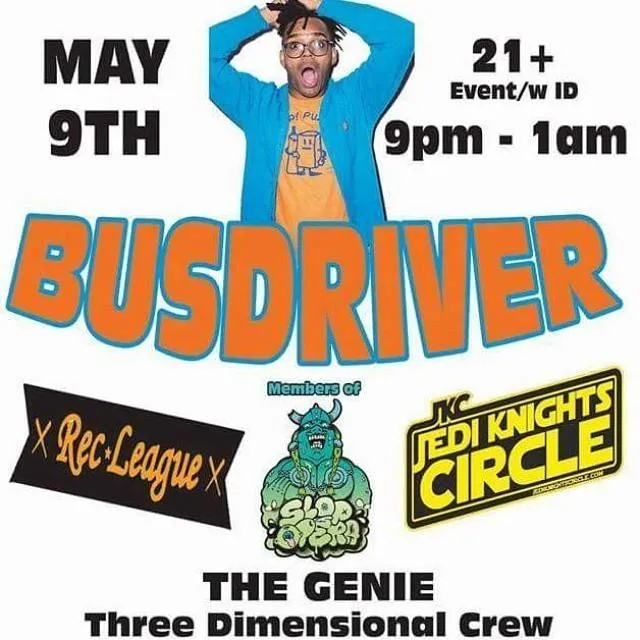 Flyer for Busdriver
