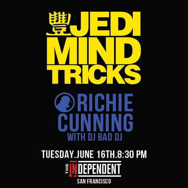 Flyer for Jedi Mind Tricks & Richie Cunning