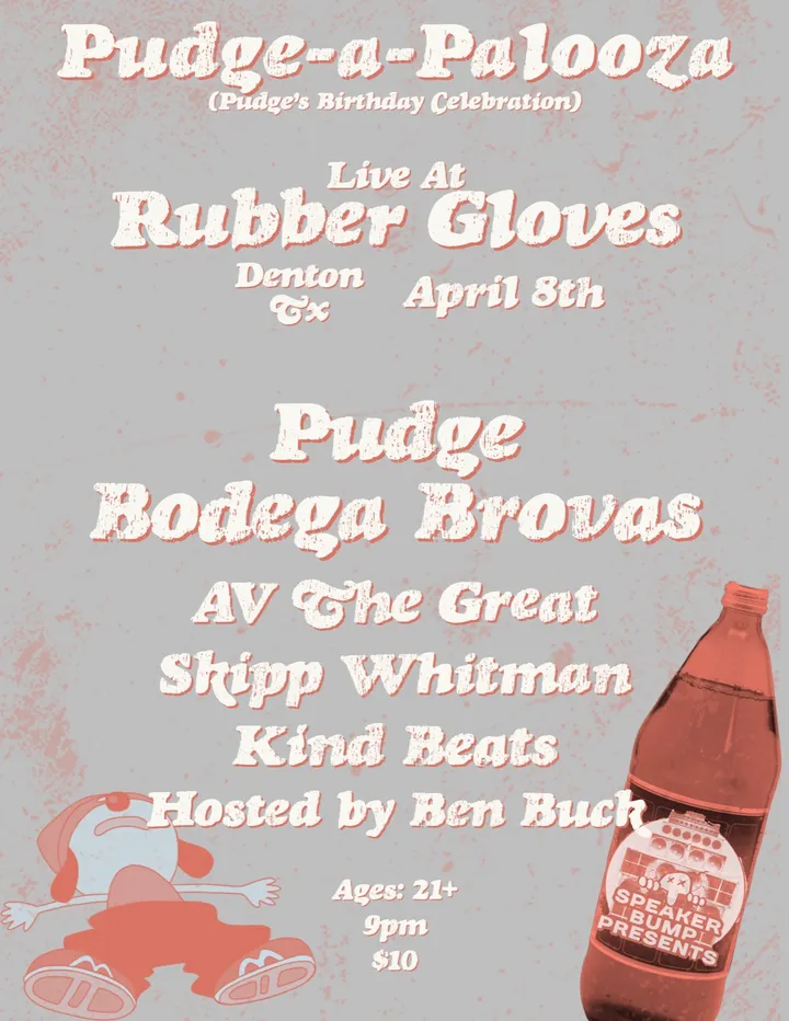 Flyer for Pudge-a-Palooza