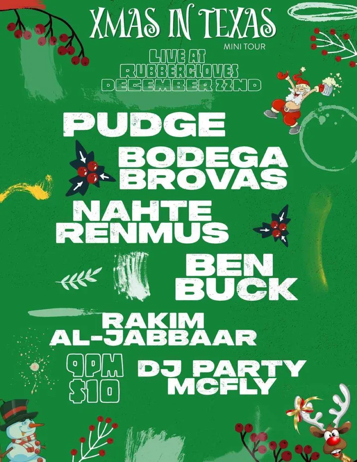Flyer for Xmas in Texas