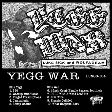 Yegg War cover