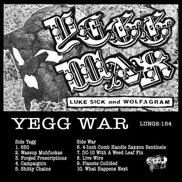 Yegg War cover