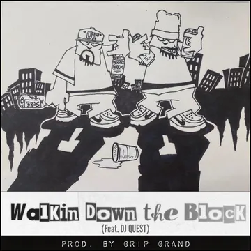 Walkin Down The Block cover