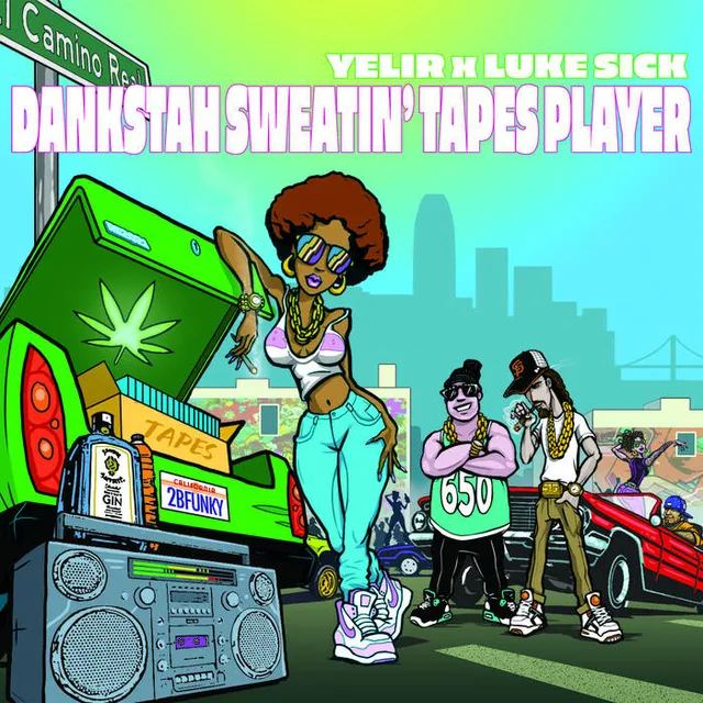 DANKSTAH SWEATIN' TAPES PLAYER cover